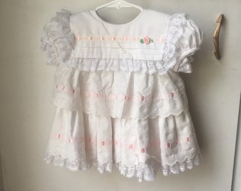 Vintage Ruffle Dress